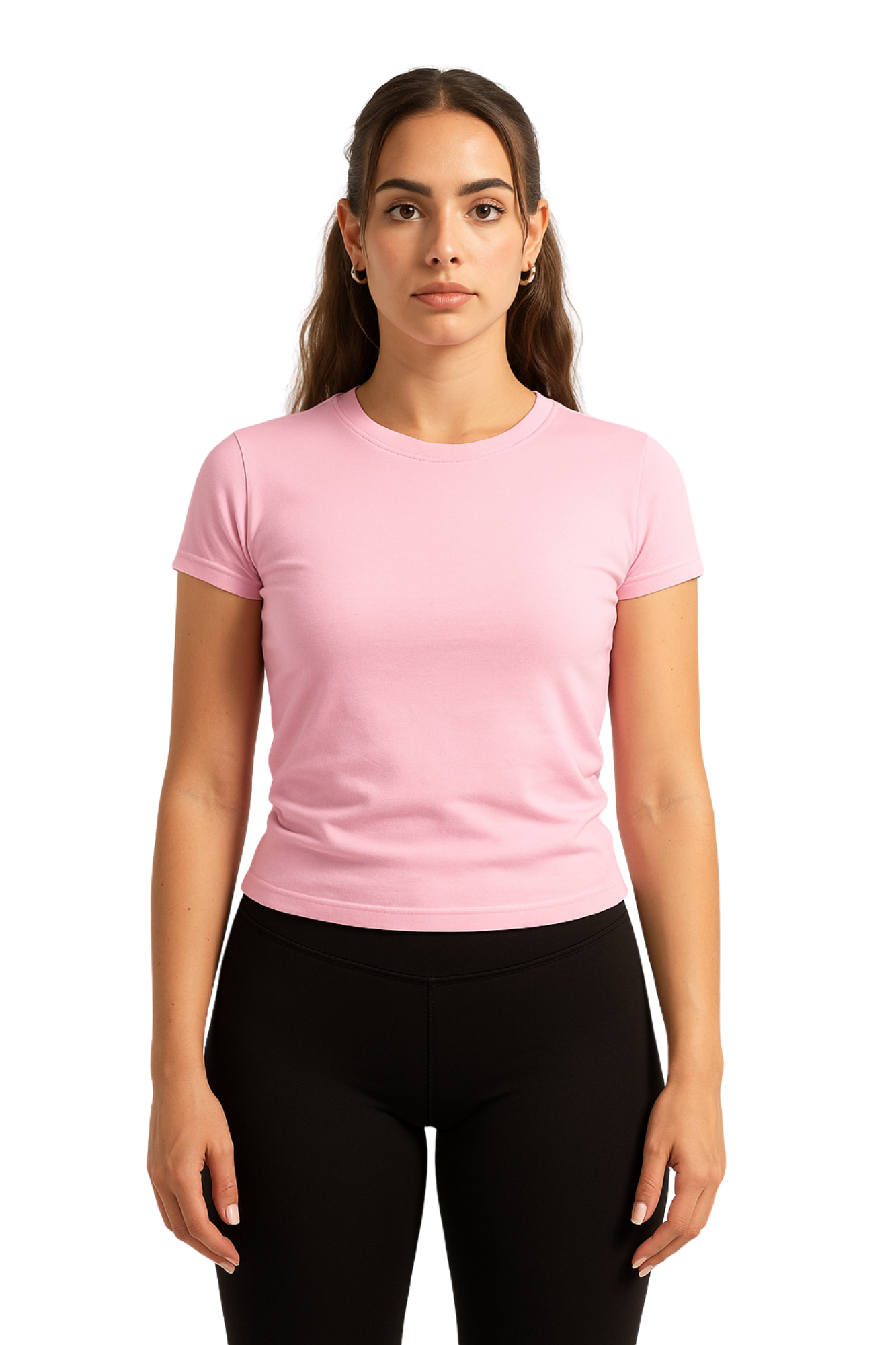 Basic Fitted Short Sleeve T-shirt