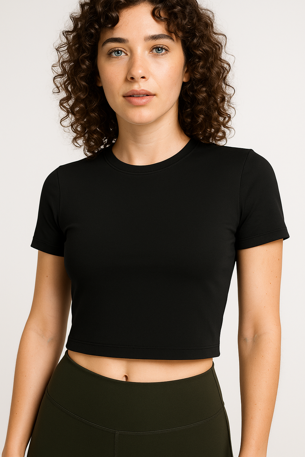 Basic Fitted Short Sleeve T-shirt