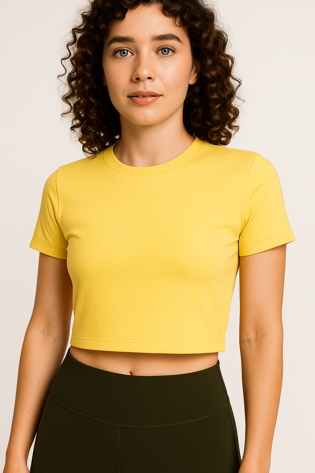 Basic Fitted Short Sleeve T-shirt