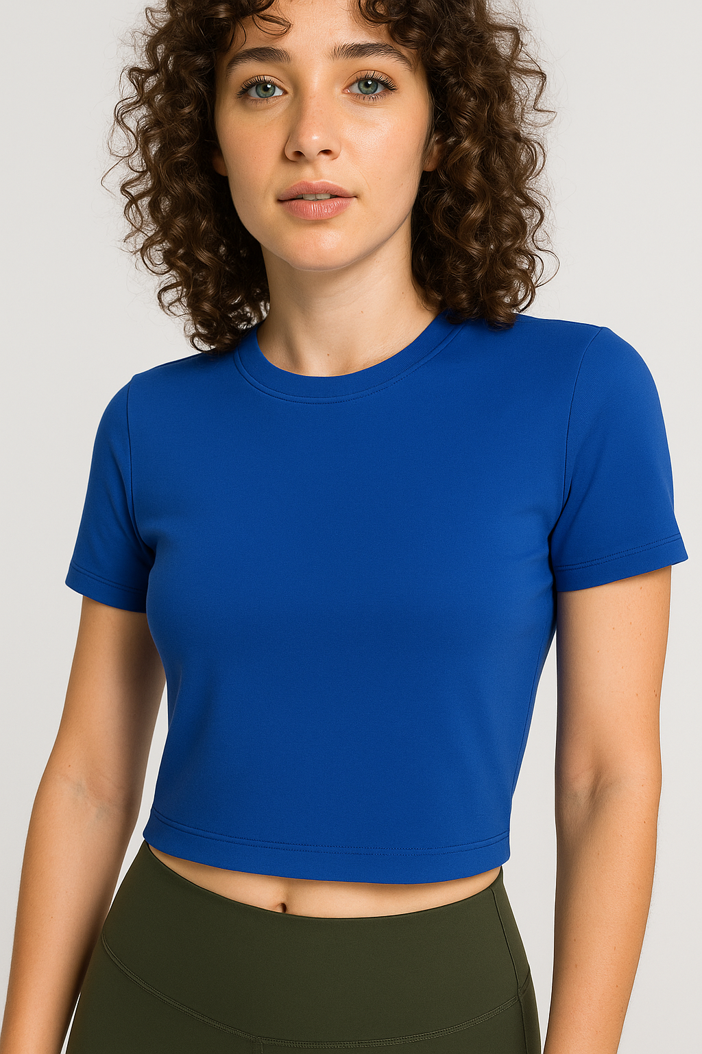 Basic Fitted Short Sleeve T-shirt