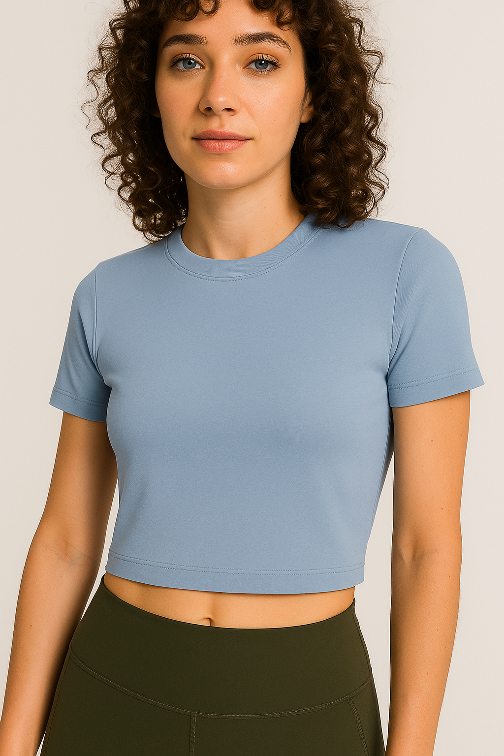 Basic Fitted Short Sleeve T-shirt