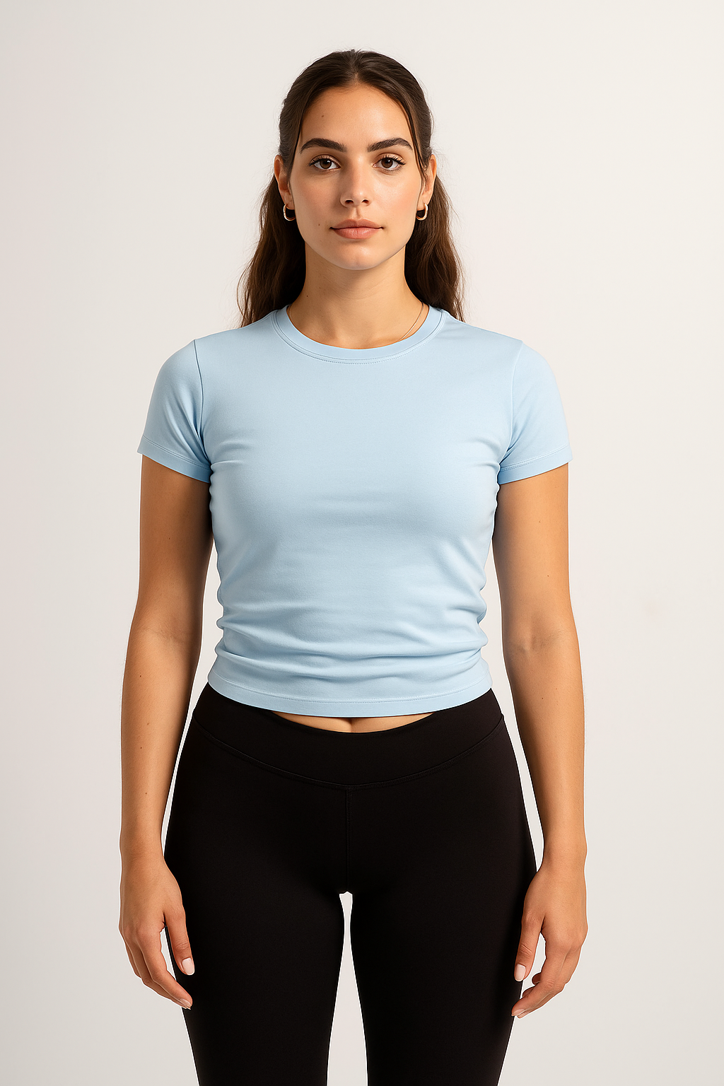 Basic Fitted Short Sleeve T-shirt