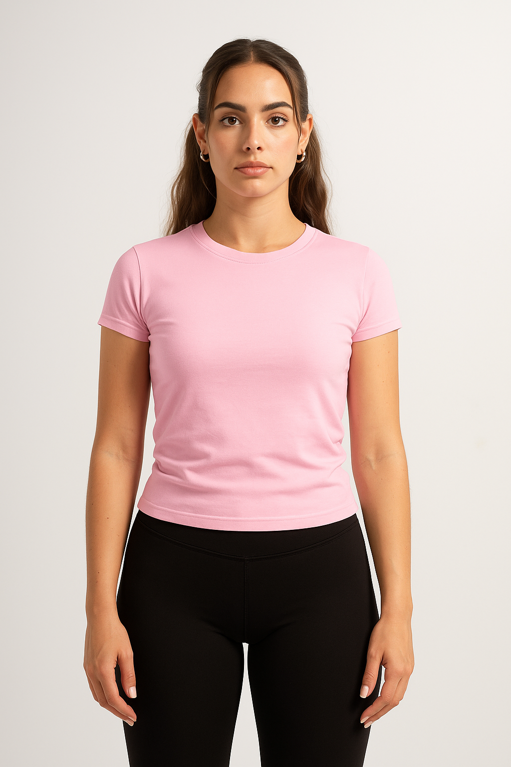 Basic Fitted Short Sleeve T-shirt
