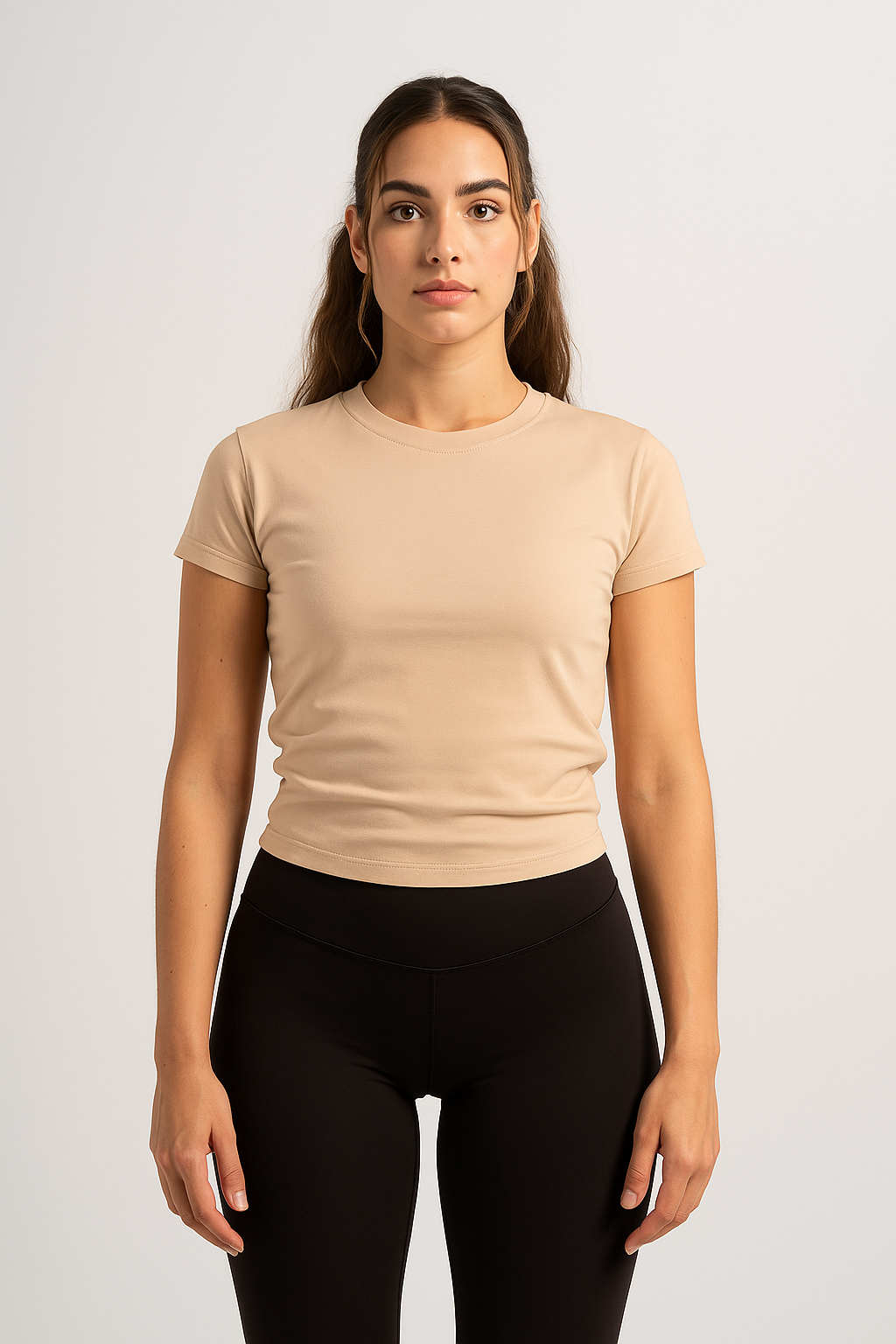 Basic Fitted Short Sleeve T-shirt