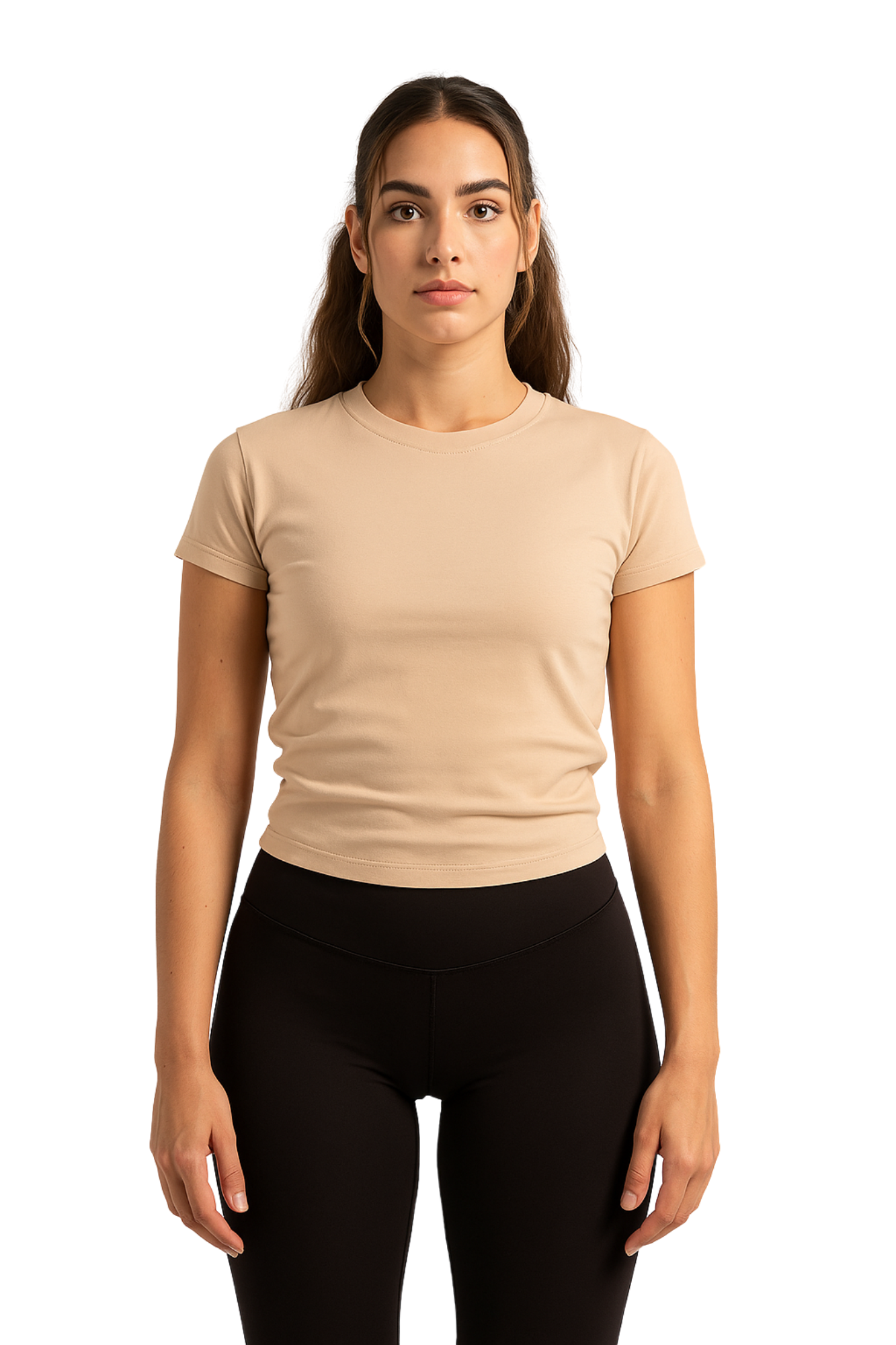 Basic Fitted Short Sleeve T-shirt